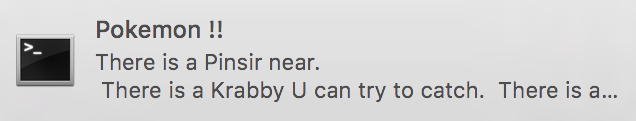 Mac Notification Result